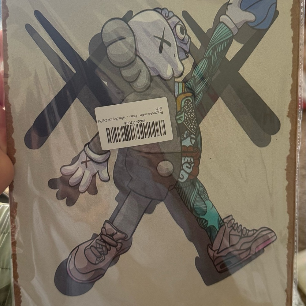 Hypebeast Kaws Comics Anime Metal Poster